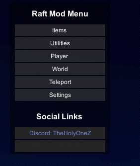 RaftModMenu